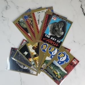 Vintage JP Topps Trading Cards Lot of 12 Jurassic Park Movie Cards Lot# 9